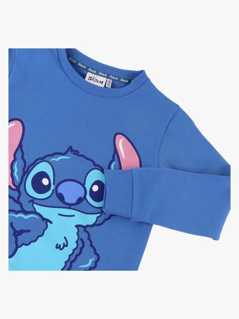 Disney Lilo & Stitch Tröja Och Byxor Set, Blå