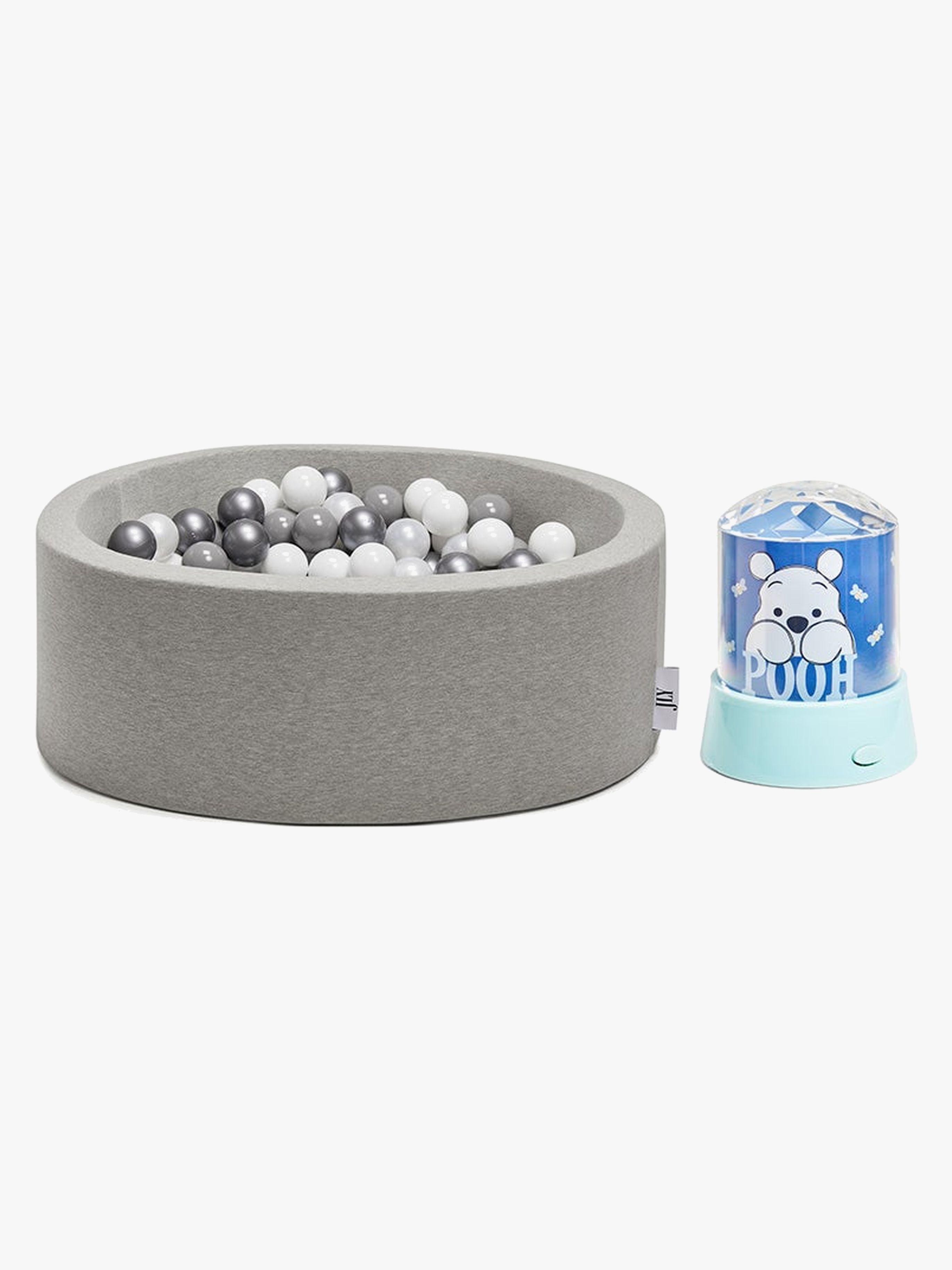 JLY Bollhav Med Nalle Puh Projektor, Grey/Blue
