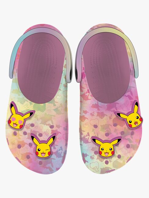Crocs Pikachu Classic Tofflor, Multi