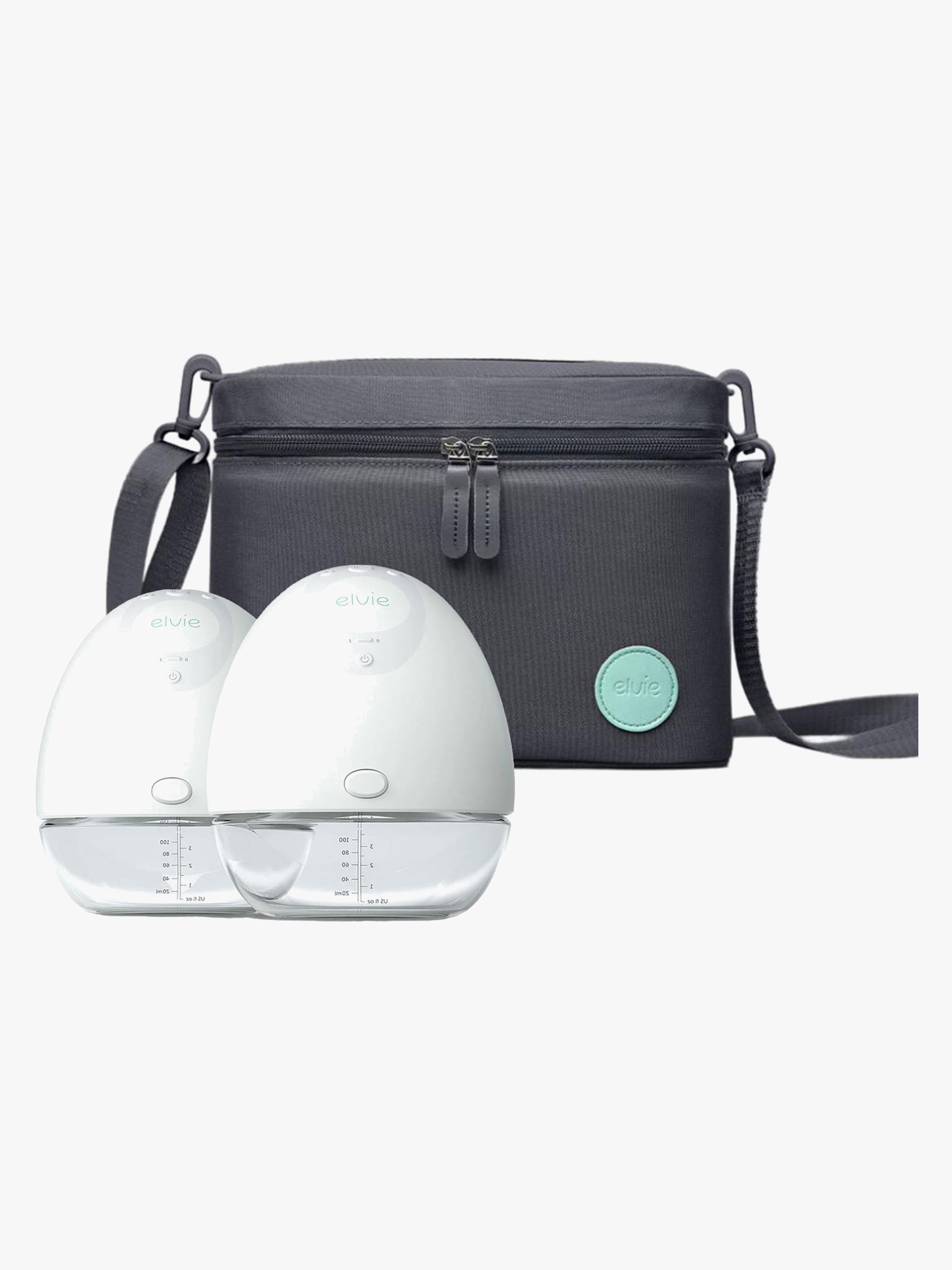 Elvie Pump Elektrisk Bröstpump Dubbel inkl. 3-i-1 Väska