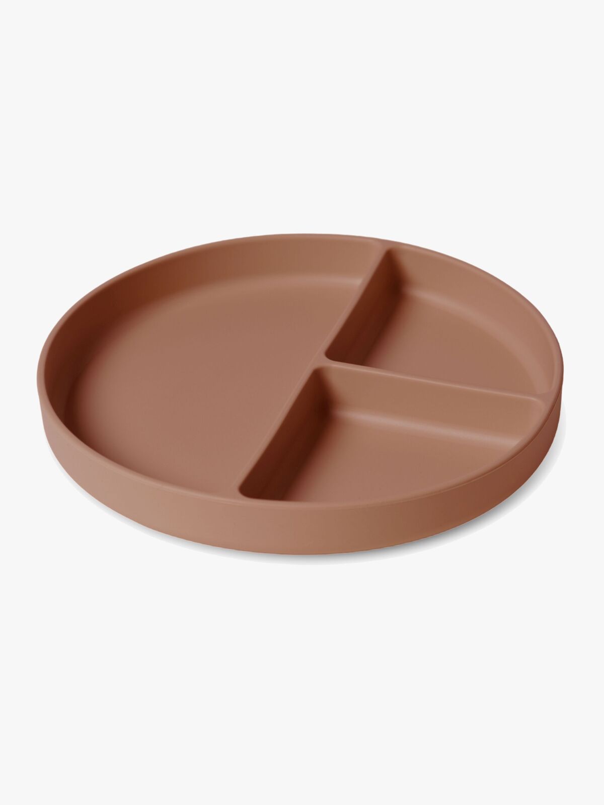 nuuroo Mingo Delad Tallrik Silikon, Chocolate Malt