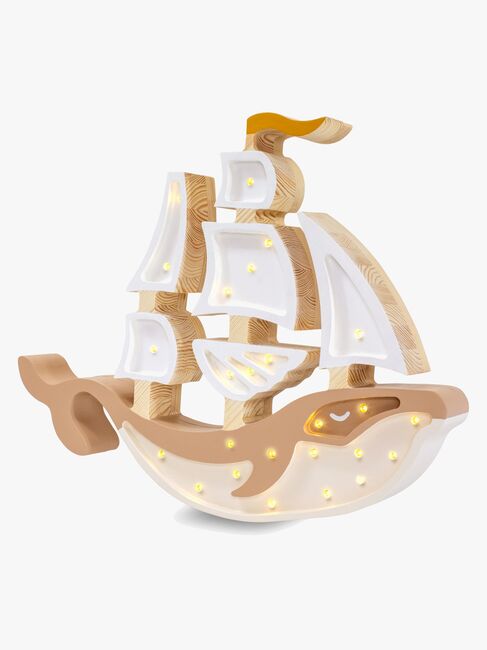 Little Lights Lampa Fartyg, Pirate Brown