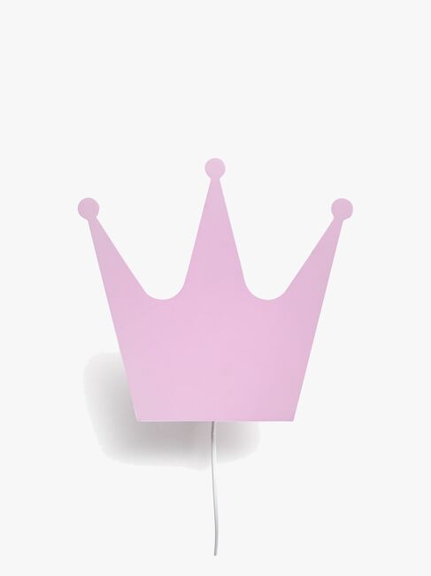 Cloudberry Castle Vägglampa Krona, Rosa