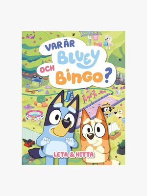 Bluey Barnbok Var är Bluey och Bingo?