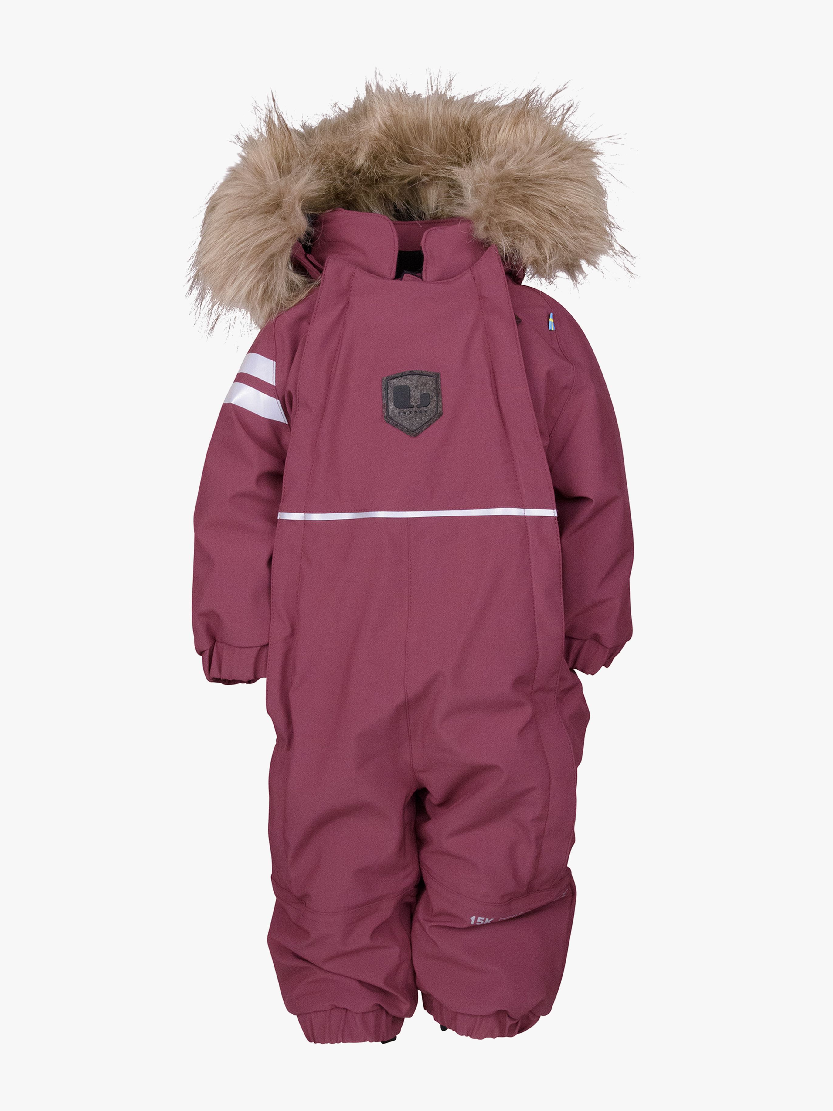 Lindberg Colden Babyoverall, Dry Rose, 74 - Bäst i test