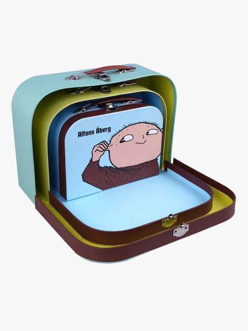 Barbo Toys Alfons Åberg Resväska Set 3-Pack