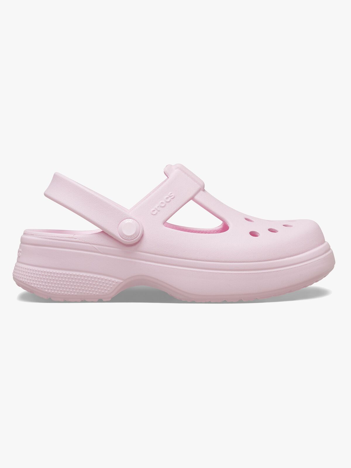 Crocs Classic Mary Jane Tofflor, Pink Milk
