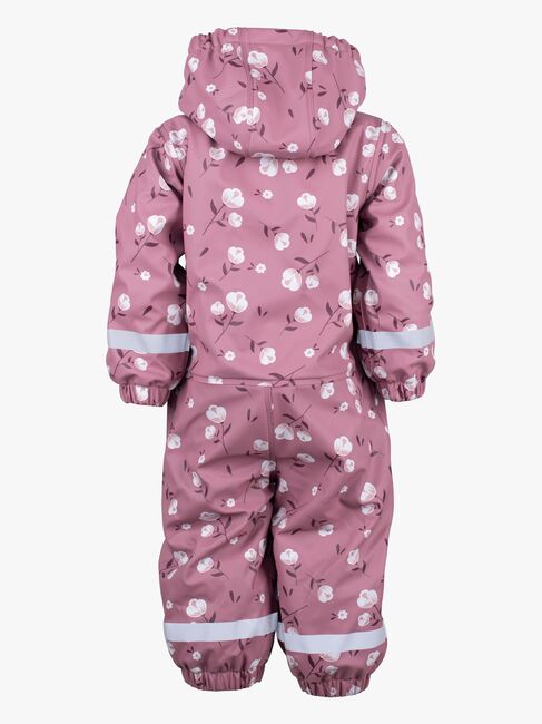 Lindberg Lekhyttan Fodrad Regnoverall, Dahlia/White