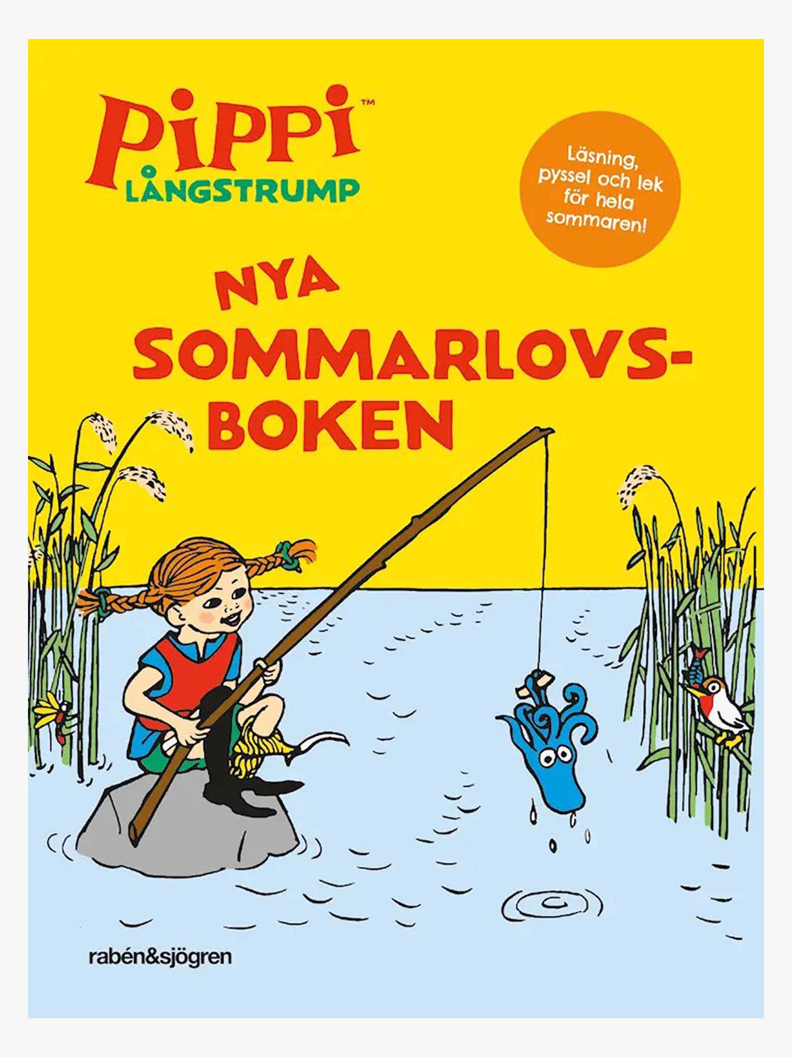 Pippi Långstrump Aktivitetsbok Nya Sommarlovsboken