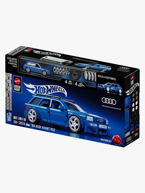 Mattel Brick Shop Hot Wheels Speed Series Byggset Audi Avant RS2 -94