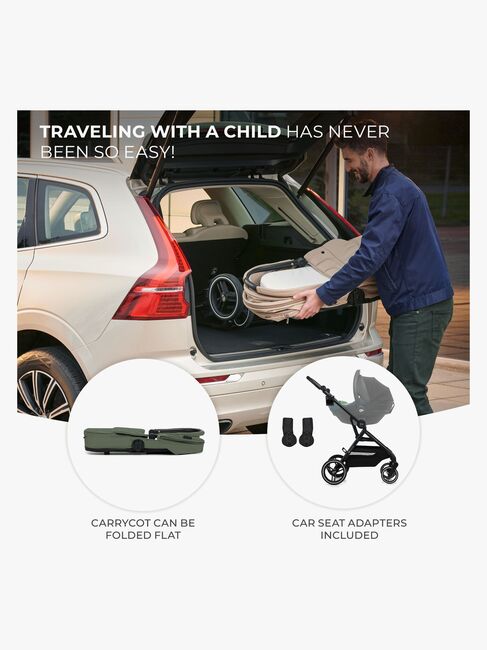 Kinderkraft YOXI 2-in-1 Duovagn, Mystic Green