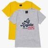 Luca & Lola Olivia Topp 2-pack, Grey Melange