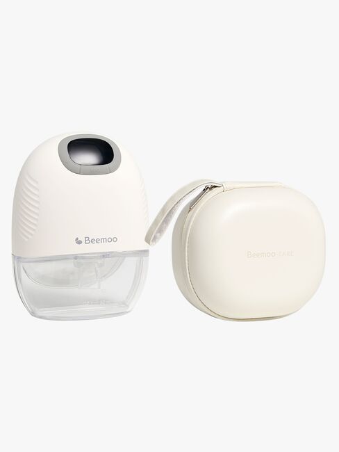 Beemoo CARE Wearable Slim Elektrisk Bröstpump Singel inkl. Förvaringsväska, White
