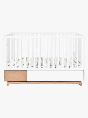 Bellamy Nomi Spjälsäng 3-i-1, Vit