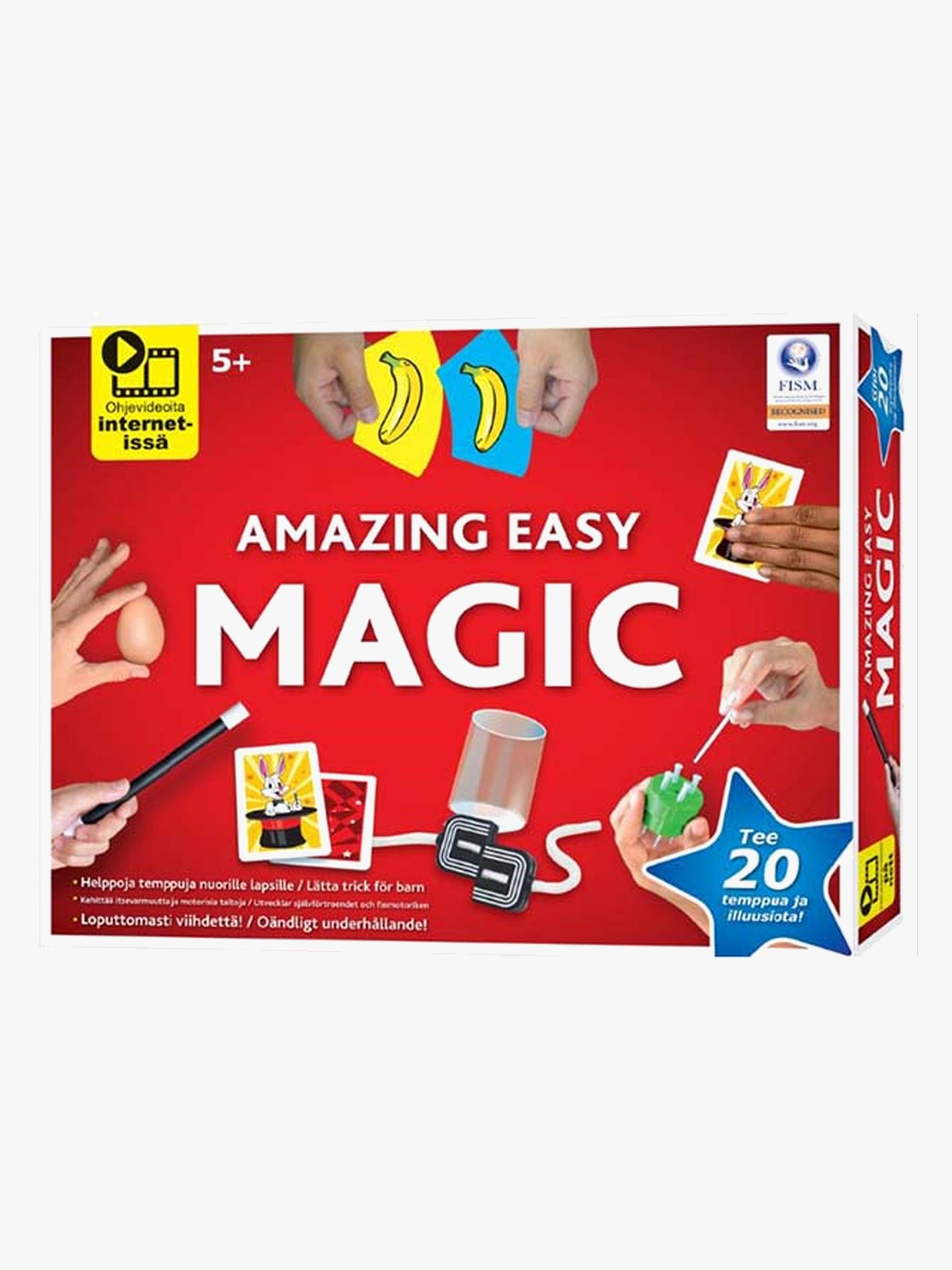 Amazing Easy Magic Trollerilåda 20 Tricks