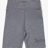 Hyperfied Jersey Logo Biker Shorts, Grey Melange