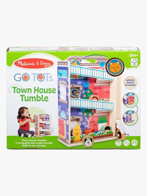 Melissa & Doug GO TOTs Radhus med 6 Diskar