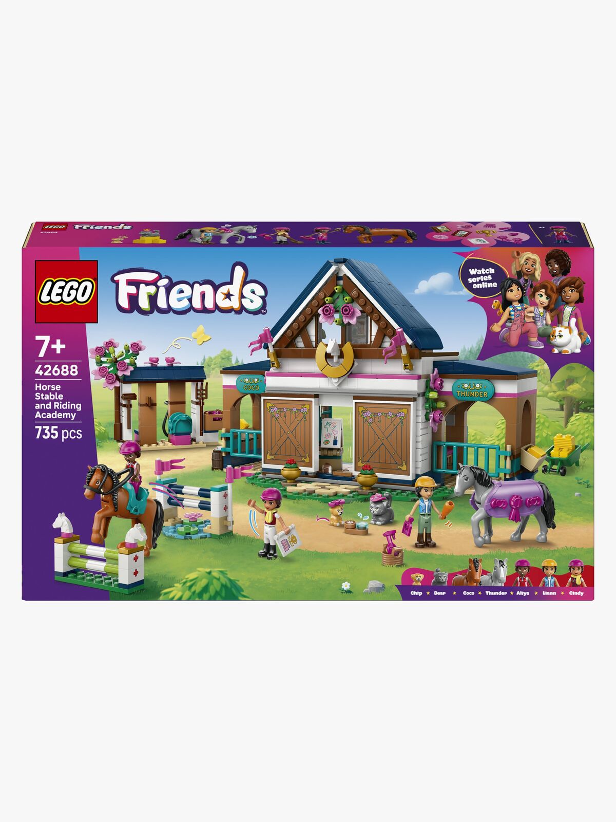 LEGO Friends 42688 Häststall och ridskola