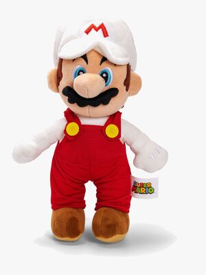 Super Mario Gosedjur Fire Mario 30 cm