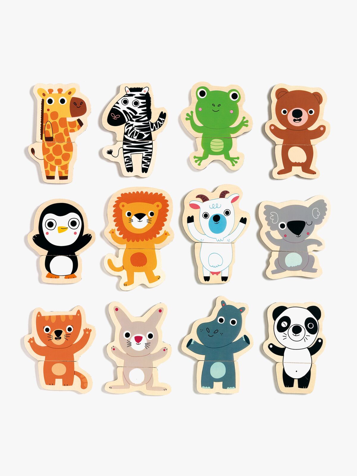 Djeco Magnetiskt Pussel Coucou 24 Bitar