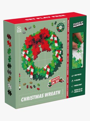 Plus Plus Puzzle By Number Julekrans 500 Dele