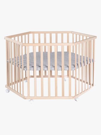 Roba Cosiplay Hexagon Lekhage med Hjul, Wood