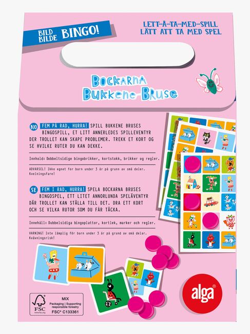 Alga Bukkene Bruse Bingo