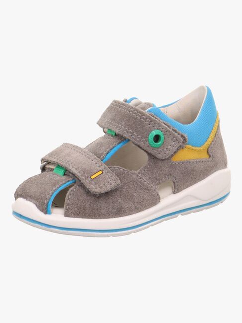 Superfit Boomerang Sandaler, Grå/Turkos