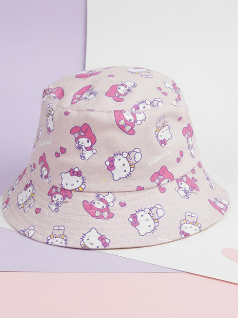 Hello Kitty Bucket-hatt, Rosa