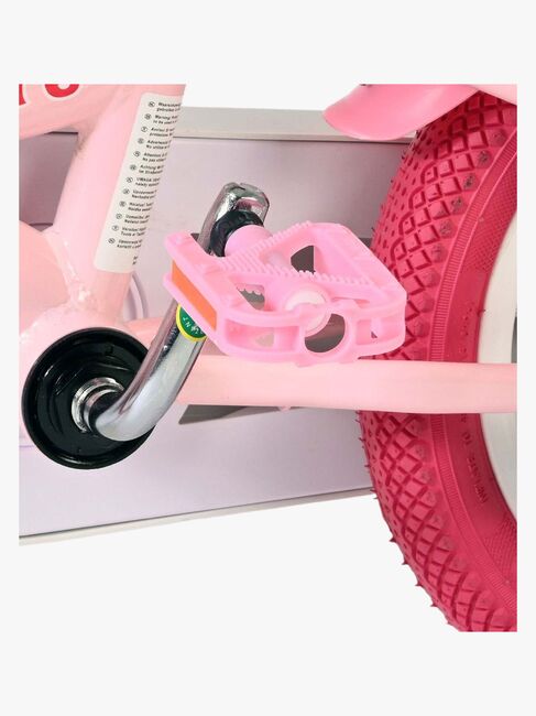 Volare Unicorn Cykel 12 Tum, Rosa
