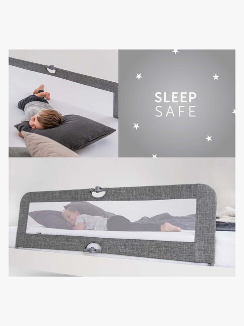 Hauck Sleep N Safe Plus XL Sängskydd, Melange Grey