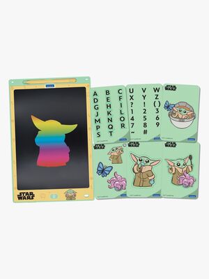 Star Wars Ritplatta 10 Tum med Stencilmall