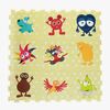 Babblarna Pusselmatta 9 Bitar
