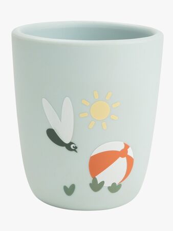 Done By Deer Playground Silikon Mugg, Blue