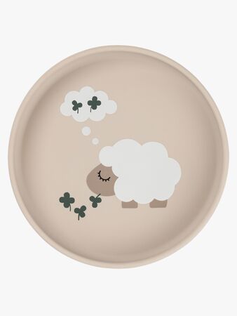 Done By Deer Tiny Farm Tallrik Stick & Stay, Sand