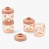 LIEWOOD Dominique Tritan Snackslådor 100 ml 4-Pack, Sweethearts/Pale Tuscany