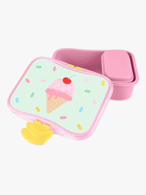 Skip Hop Spark Style Matlåda Glass, Rosa
