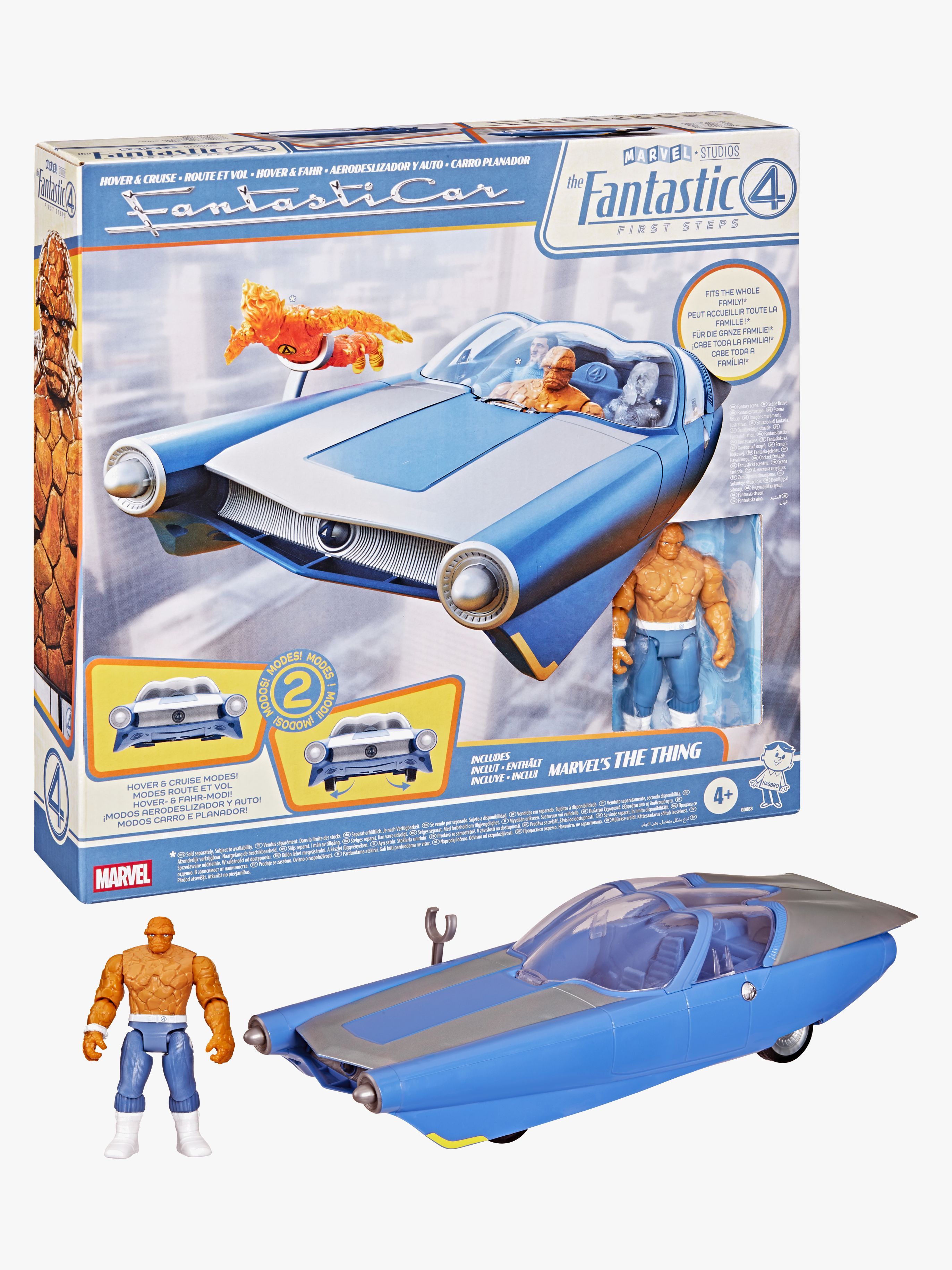 The Fantastic Four Epic Hero Fordon & Figur