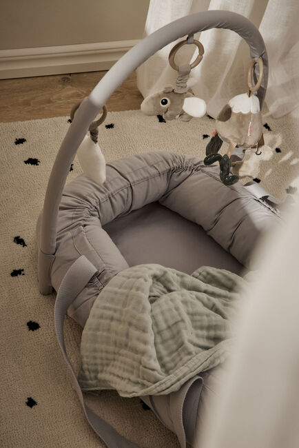 Alice & Fox ASTRID Babynest, Ljusgrå