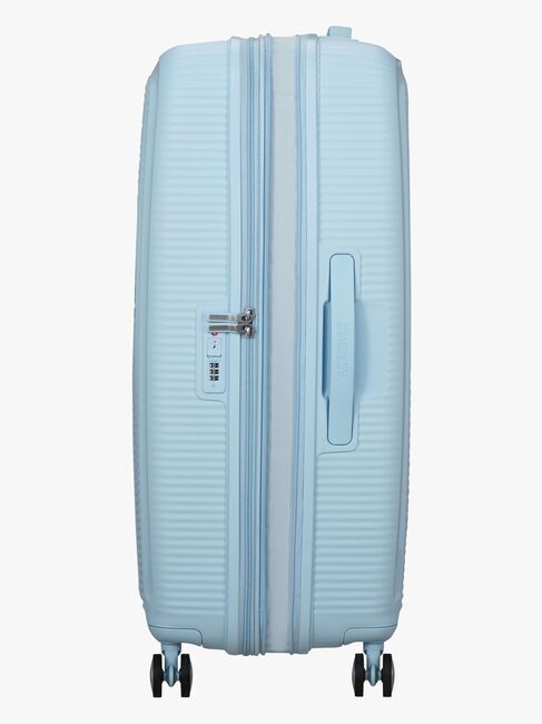 American Tourister Soundbox Spinner Resväska 97L, Pastel Blue