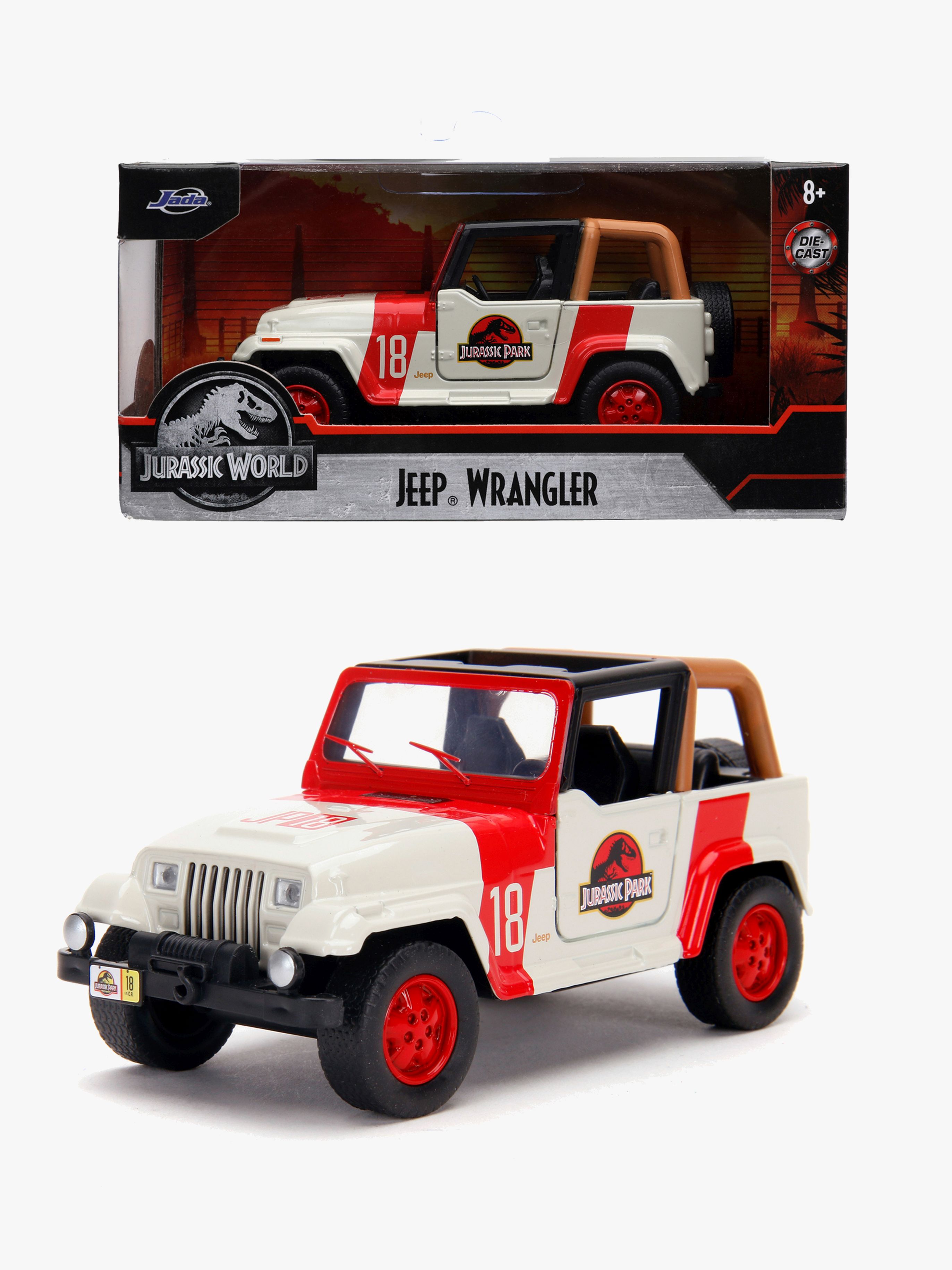 Jurassic Park Radiostyrd Jeep Wrangler 1:32