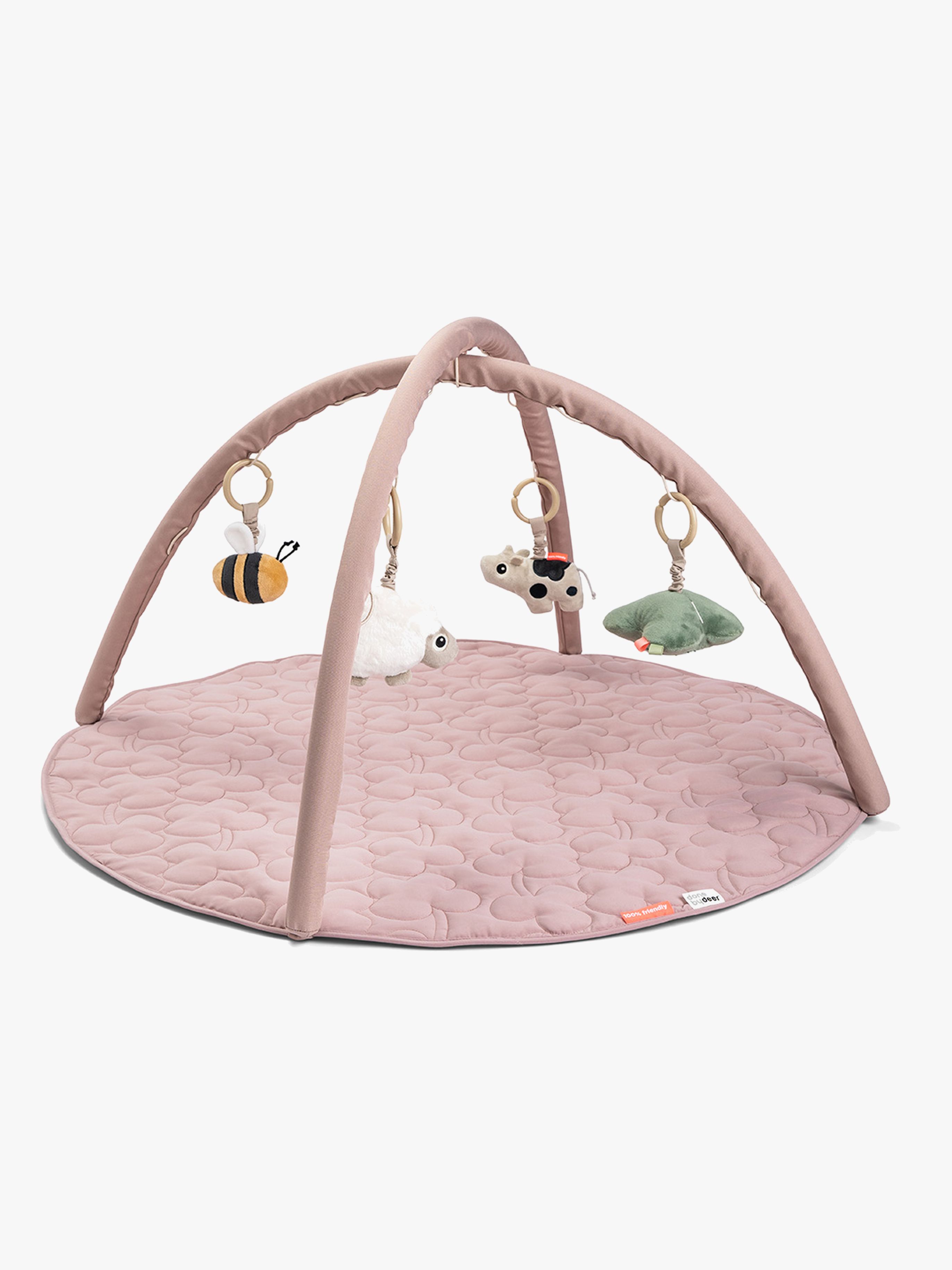 Done by Deer Babygym Tiny Farm – mjukt gym med tjock matta