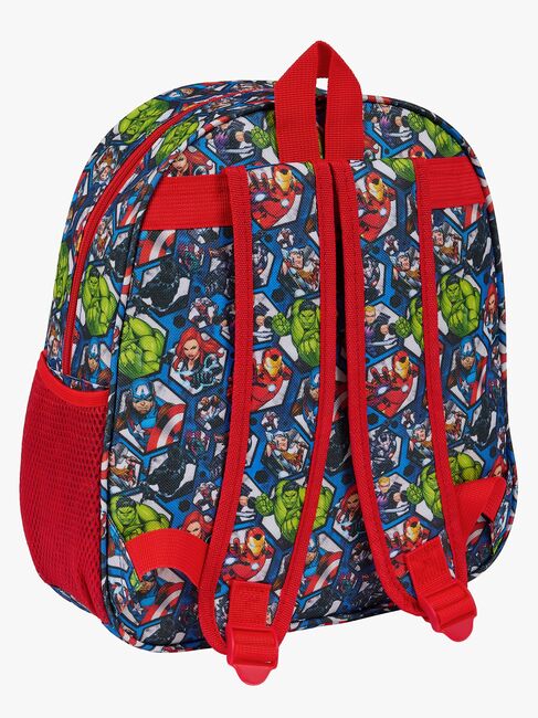 Marvel Avengers 3D Ryggsäck 8.5L, Svart/Röd