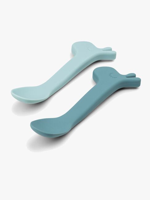 Done By Deer Lalee Skedar 2-pack, Blå