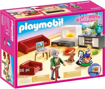 Playmobil 70207 Dollhouse Mysigt vardagsrum
