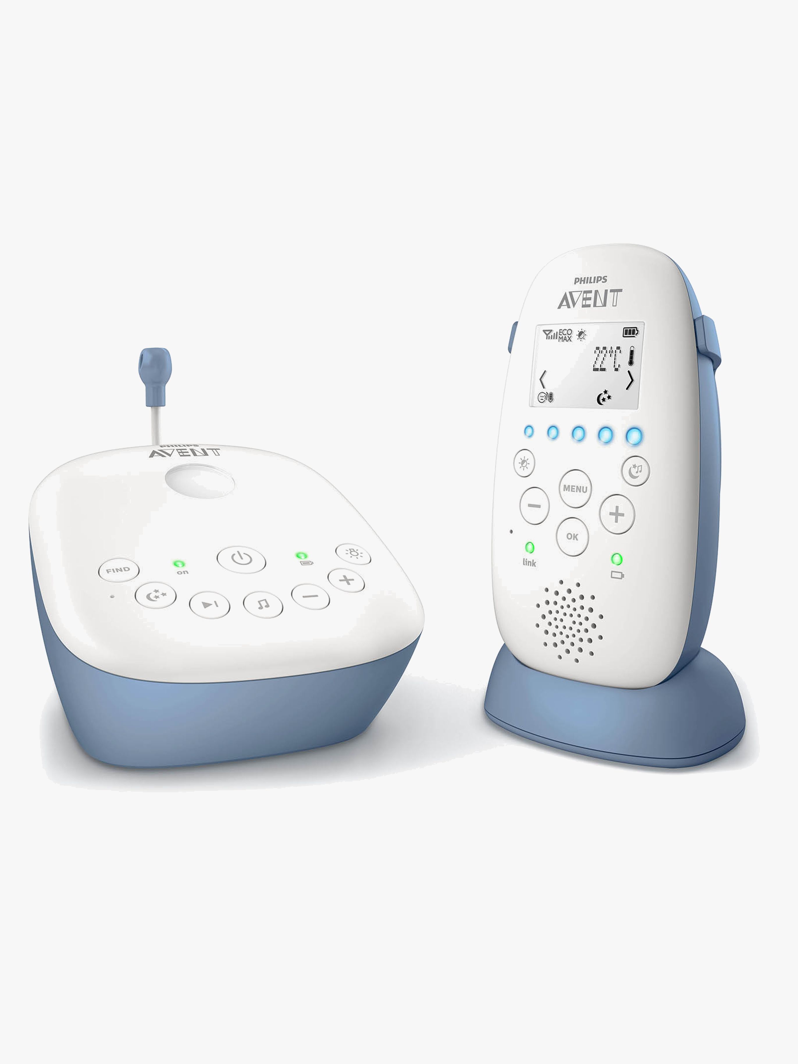 Philips Avent SCD735/26 Babyvakt med Stjärnljus – räckvidd upp till 330 m