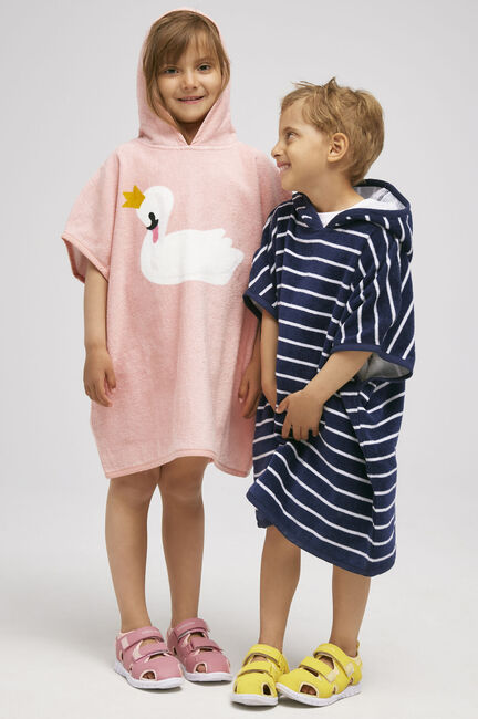 Nordbjørn Skrea Badponcho, Navy Stripe