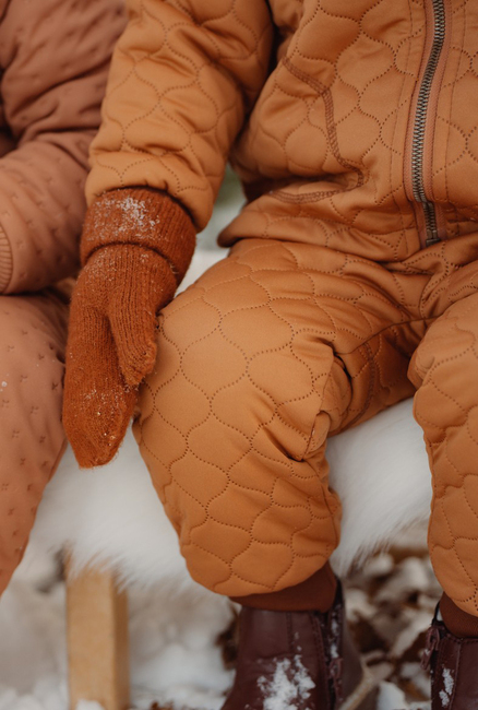 BabyMocs  Stickade Vantar, Rust