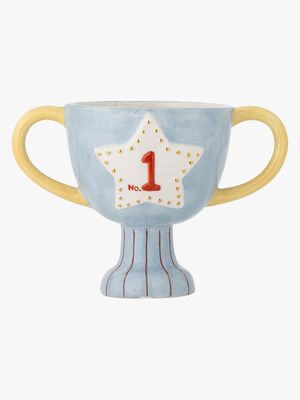 Bloomingville MINI, Trophy Blomkruka Keramik, Multifärgad