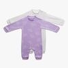 Tiny Treasure Maxime Jumpsuit  2-Pack, Orchid Bloom